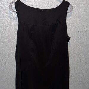 Elegant Black Sleeveless Dress